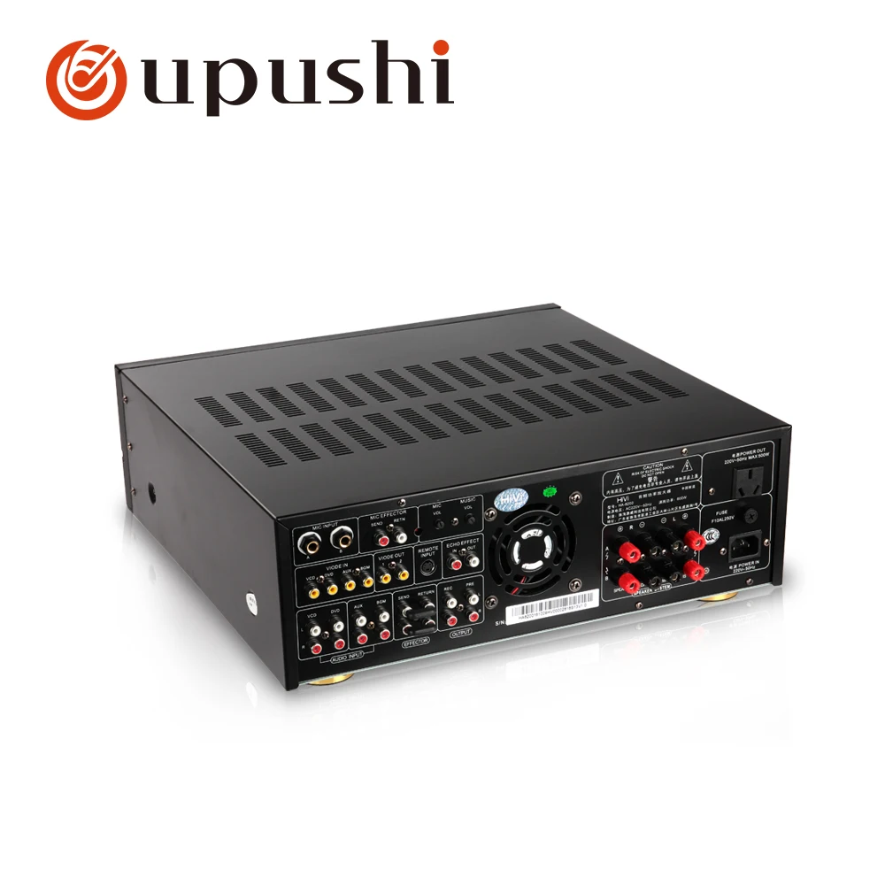 Профессиональные усилители мощности 2*200 Вт усилитель звука для караоке домашний