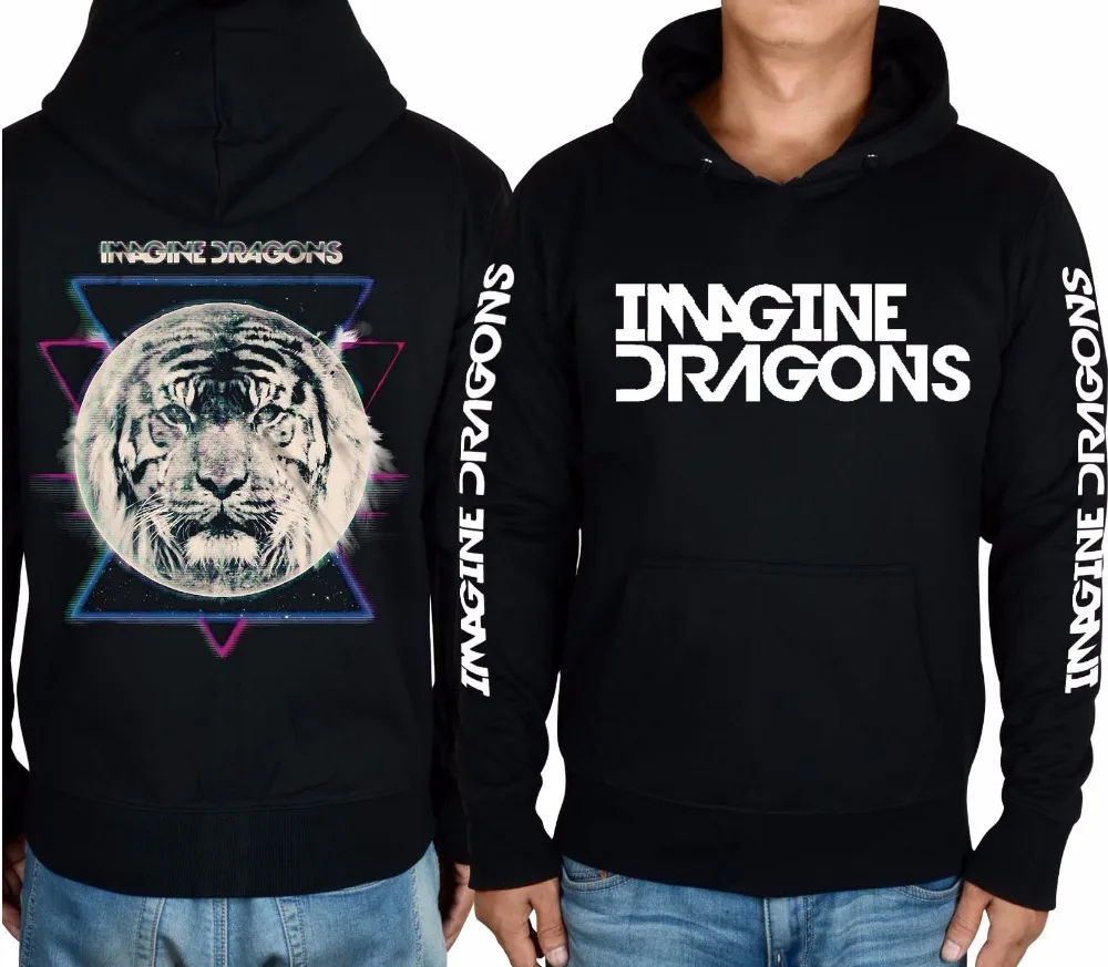 20 дизайнов Imagine Dragon 3D рок хлопковые Толстовки брендовая куртка в виде ракушки Панк Металл sudadera pollover Толстовка флисовая верхняя одежда