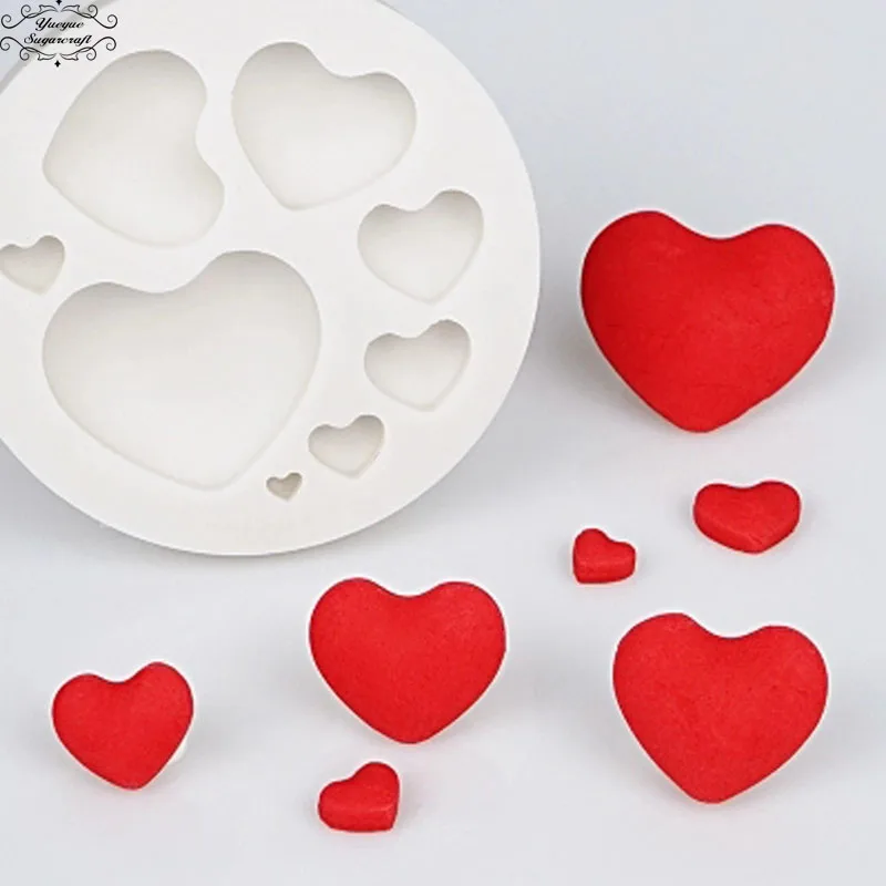 Yueyue Sugarcraft губная силиконовая форма помадка форма для украшения торта инструменты шоколадная форма для выпечки