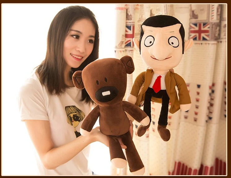 1 шт. 30 м 40 см Мишка мультяшная плюшевая кукла забавная Новинка креативная мягкая