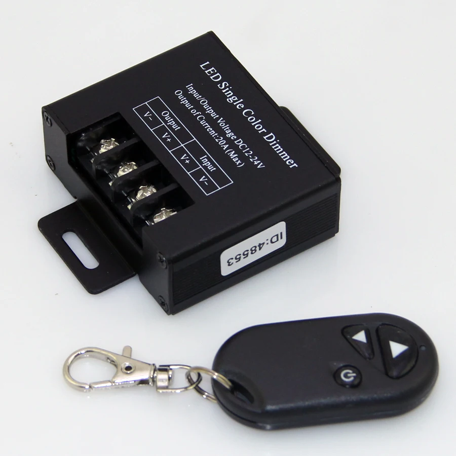 Диммер для светодиодной ленты 3 клавиши|single color dimmer|dimmer rfled single dimmer |