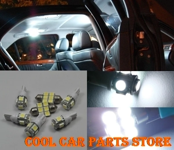 

14pc Bright White SMD LED Interior Light Package Kit For Ford Explorer 2011-2017