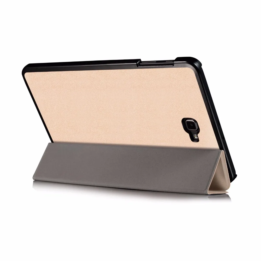 Чехол Smart Case для samsung Galaxy Tab 10 1 2016 S Pen P580 P585 Крышка Тонкий Флип Стенд кожаный чехол
