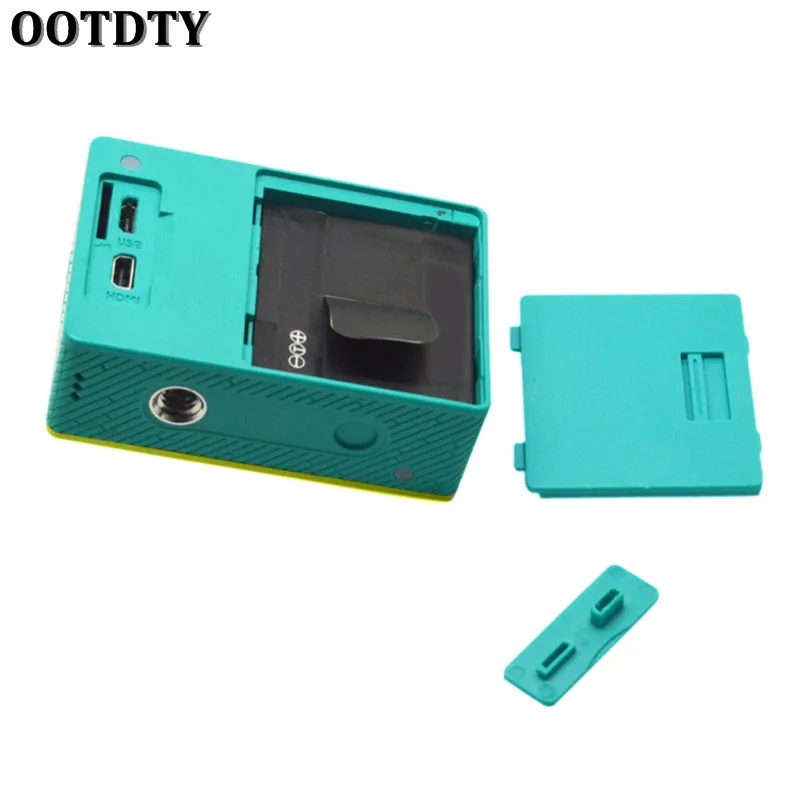 Задняя крышка батарейного отсека OOTDTY с USB-портом для спортивной экшн-камеры Xiaomi Yi