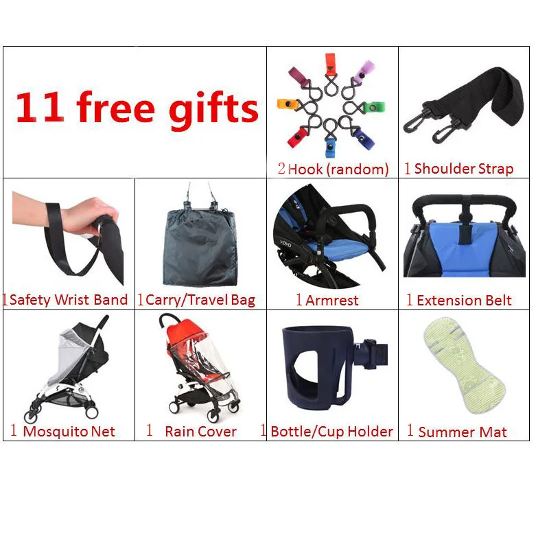 Оригинальная детская коляска легкая европейская для младенцев Babyzen Yoyo |