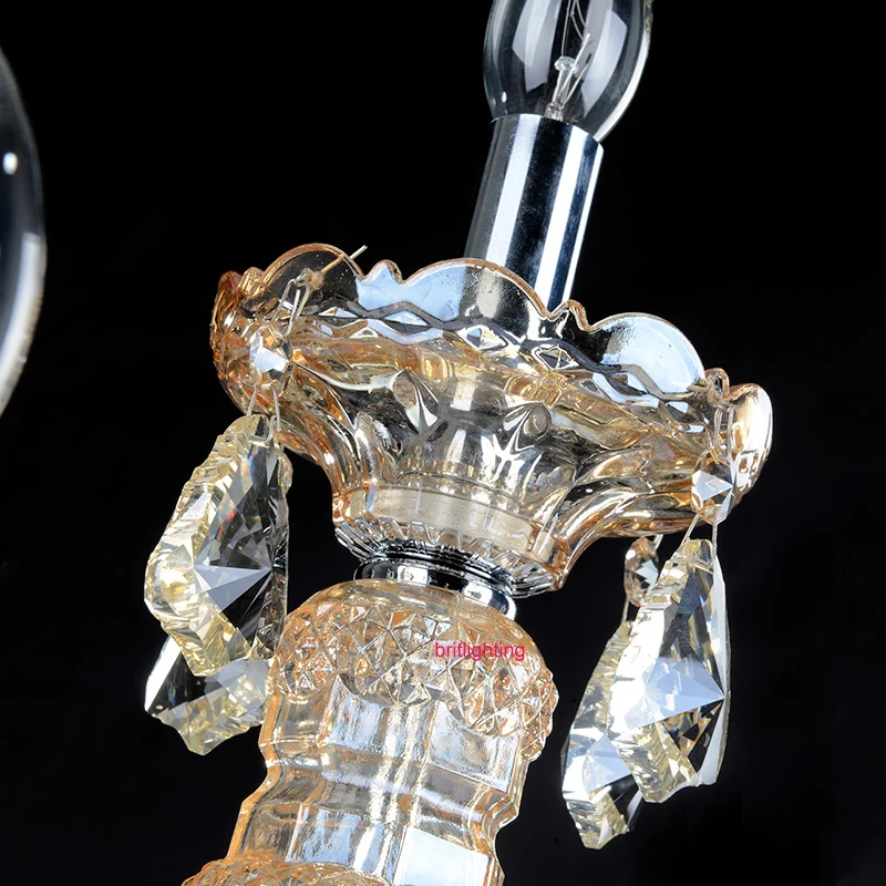 Украшения итальянский свадьбы подсвечники большой настольные лампы градиент