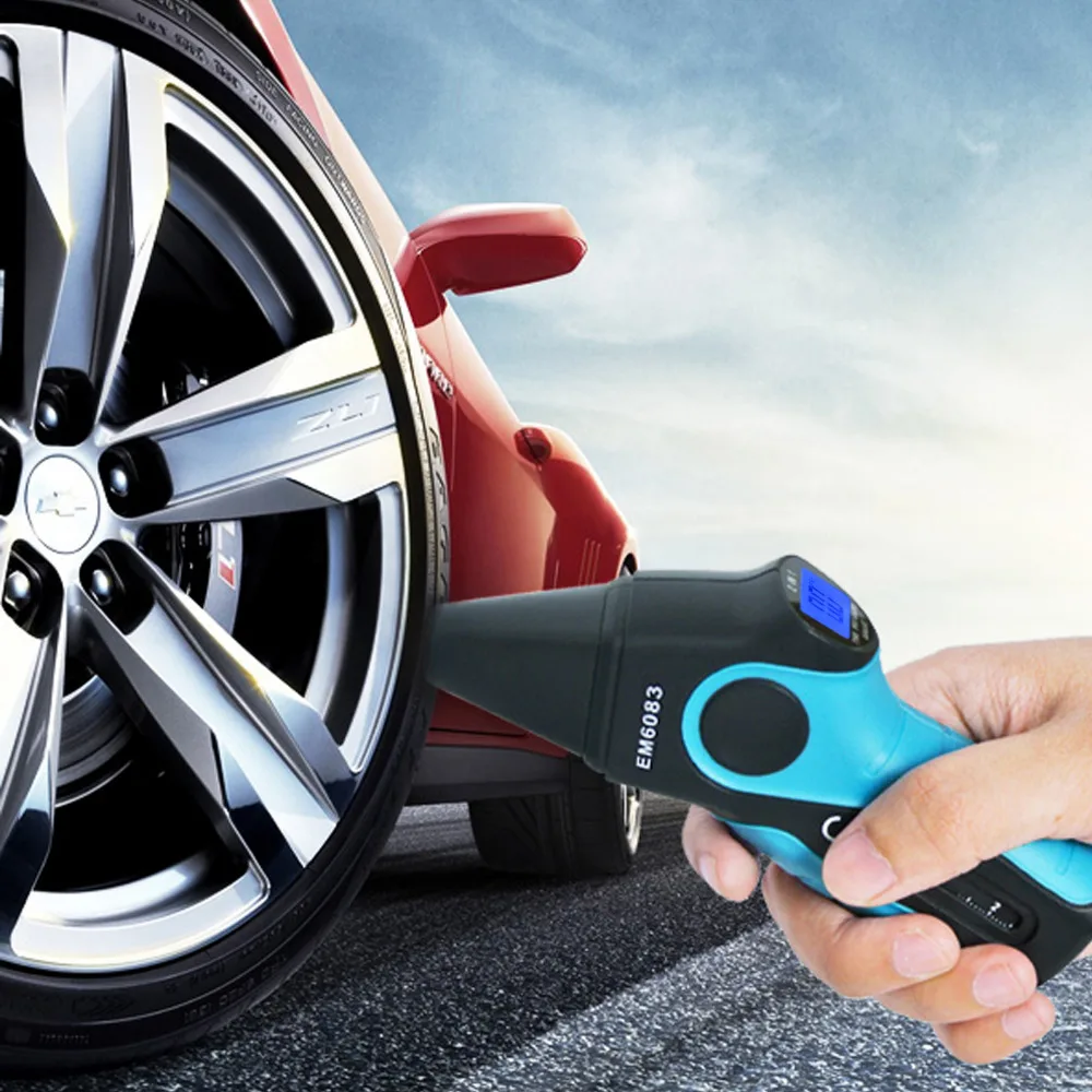 Цифровой датчик давления в шинах тестер 2 1 с подсветкой практичный глубины вены