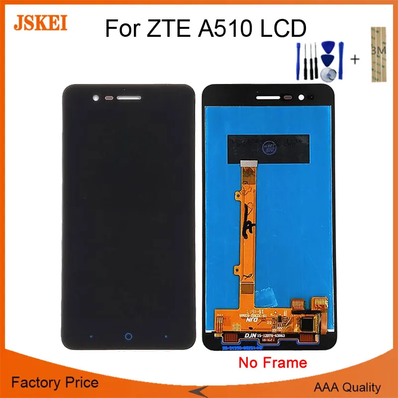 Для ZTE Blade BA510 BA510C A510 ЖК дисплей сенсорный дигитайзер экран в сборе Замена для