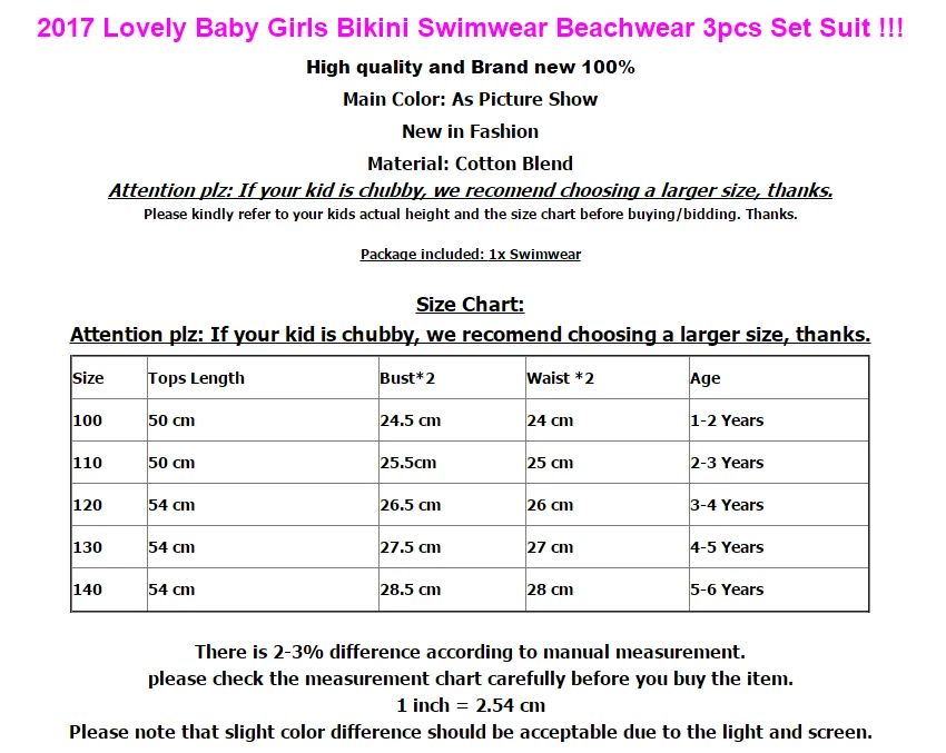 Cute Girl Beachwear Infant Children Summer 3PCS Clothing 1-6Y Tops Baby Girls Tankini Swimsuit Bikini Swimming Oufits | Детская одежда