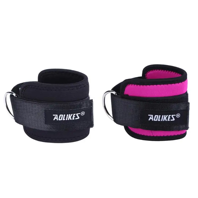 1 шт. регулируемый пояс для щиколотки с D образным кольцом фитнеса защита