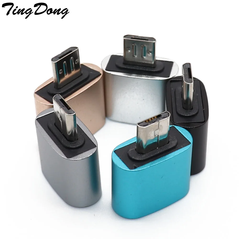 

OTG Adapter Micro USB OTG 2.0 Hug Converter Camera for Android Phone For Samsung Cable Card Reader OTG Cable Reader