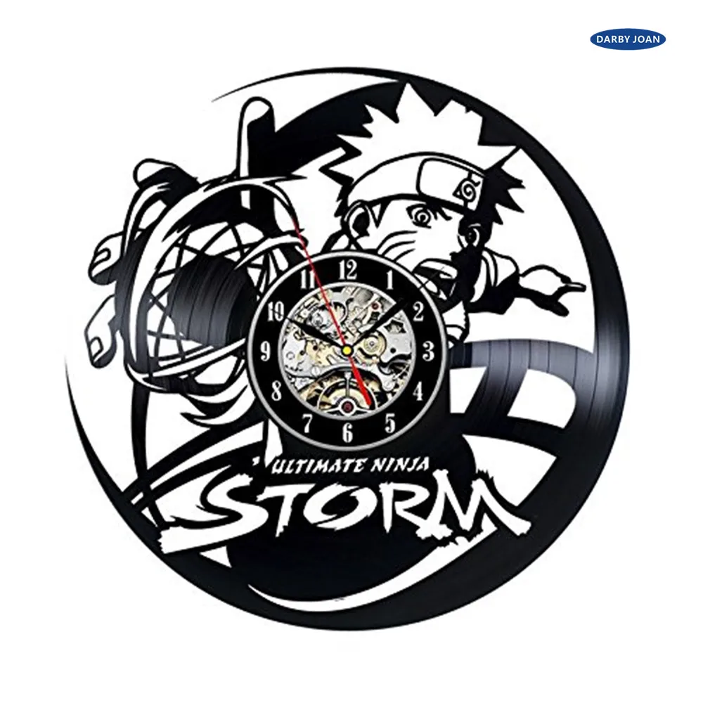 Новинка 2017 дизайнерские современные настенные часы с CD-диском и виниловыми