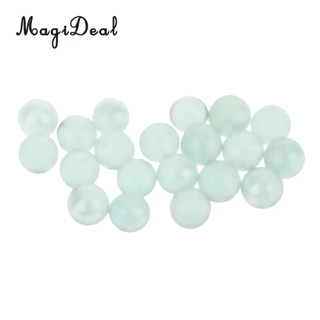 Light Blue MagiDeal 20 шт./упак. 16 мм Ассорти Стекло шарики традиционные игры забавные плюшевые игрушки Рождественский подарок для детей 8 Цвета - Color: Light Blue