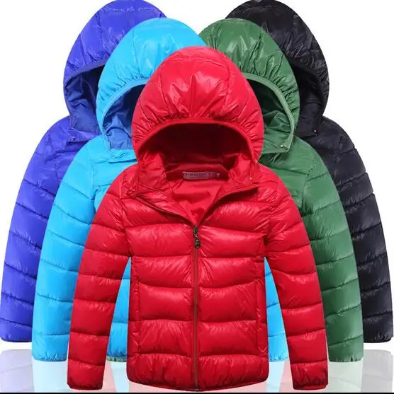 Новая зимняя одежда с хлопковой подкладкой Детская в 2016 тонкая детская