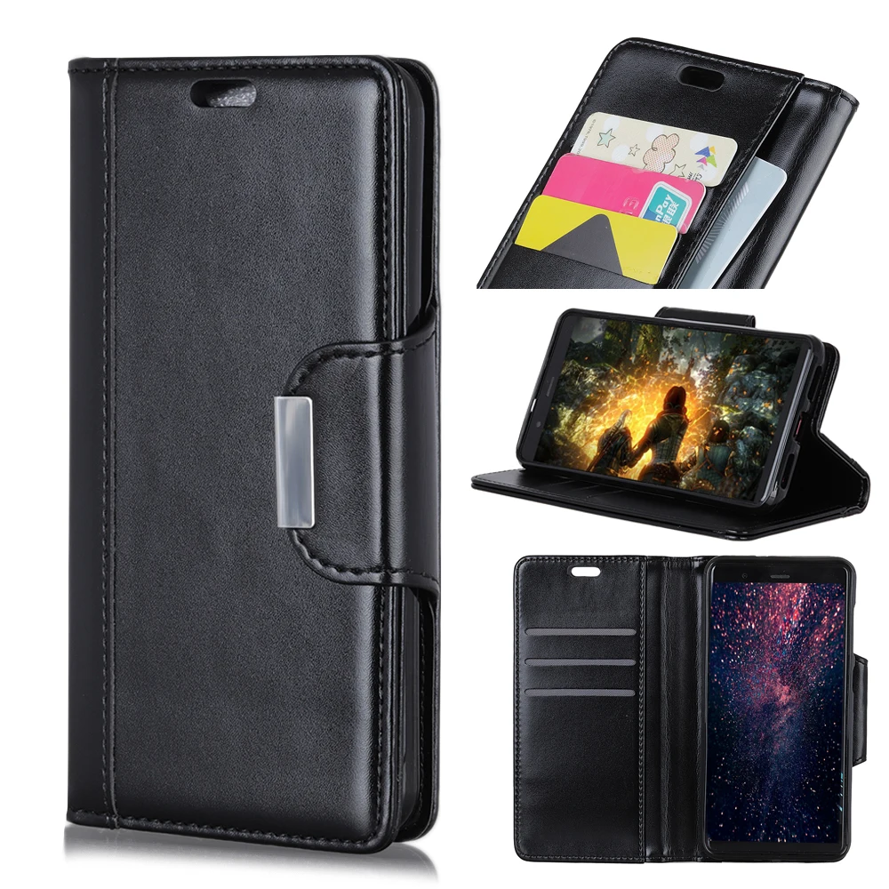 Кожаный чехол для Samsung Note9 Note8 Note 9 8 S9 S8 Plus высококачественный книжка телефона A6 A8