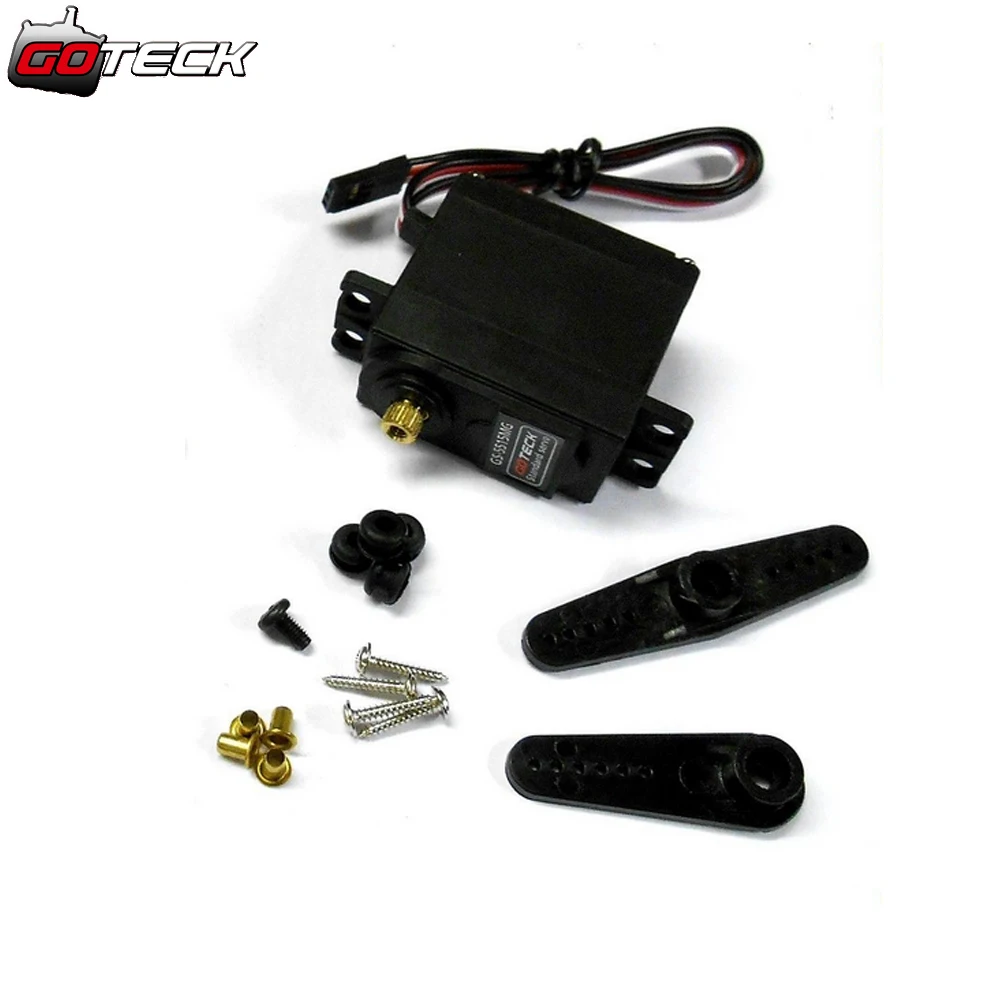 

GOTECK GS-5509MG 9kg High Torque Throttle Steering RC Servo Metal Gears