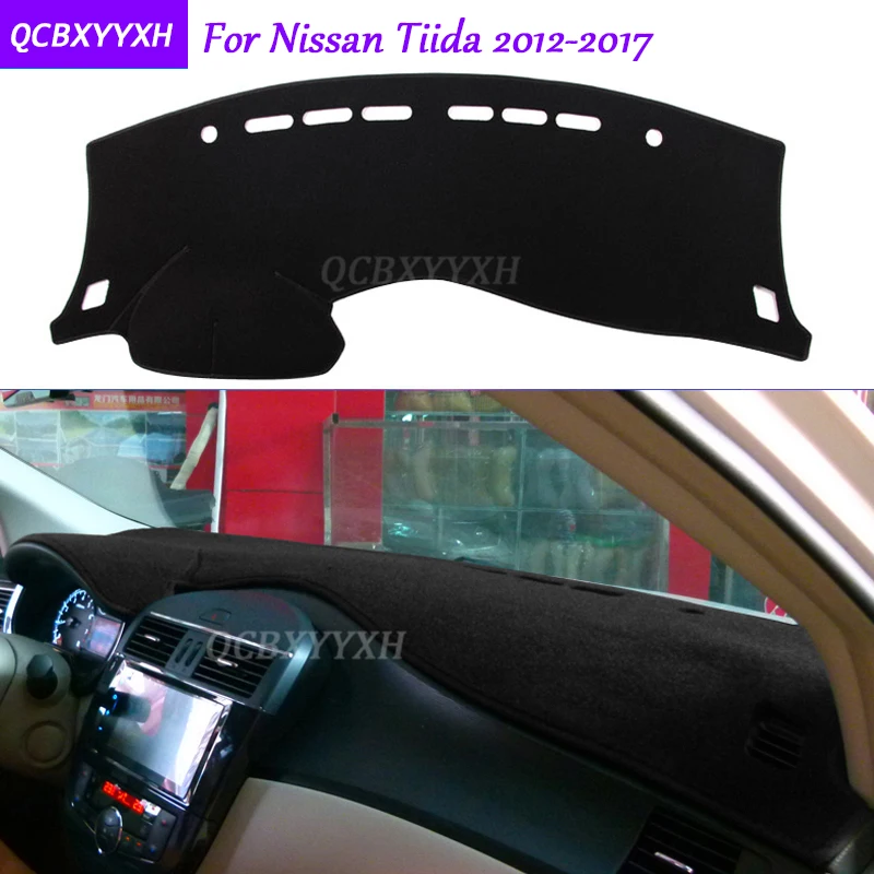 Для Nissan Tiida 2012- коврик на приборную панель защитный интерьер Photophobism коврик тент подушка для автомобиля Стайлинг авто аксессуары