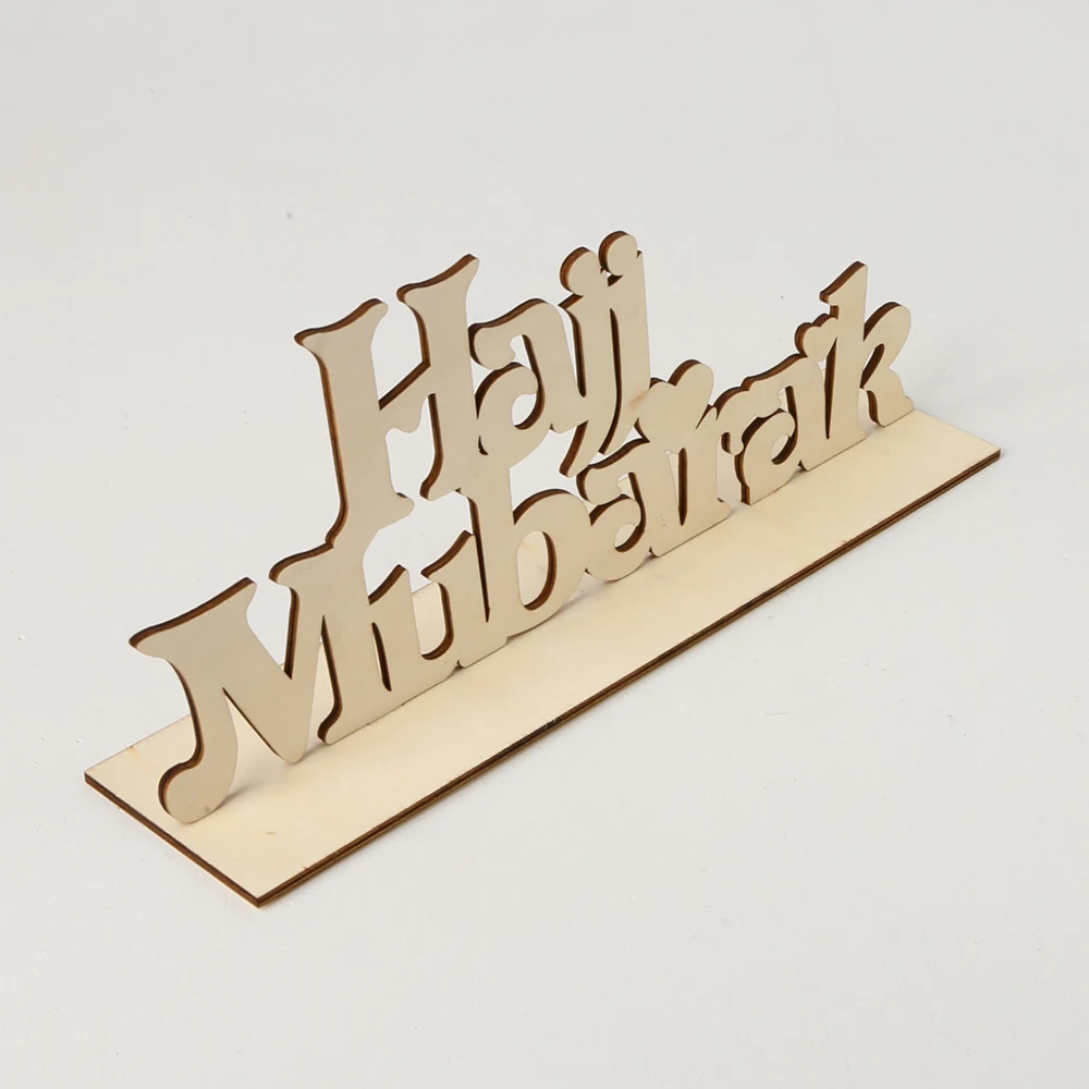 Вечерние украшения исламский мусульманский EID MUBARAK Декор Eid украшение Мубарак Висячие Подвески Рамадан деревянный декор кулон для дома