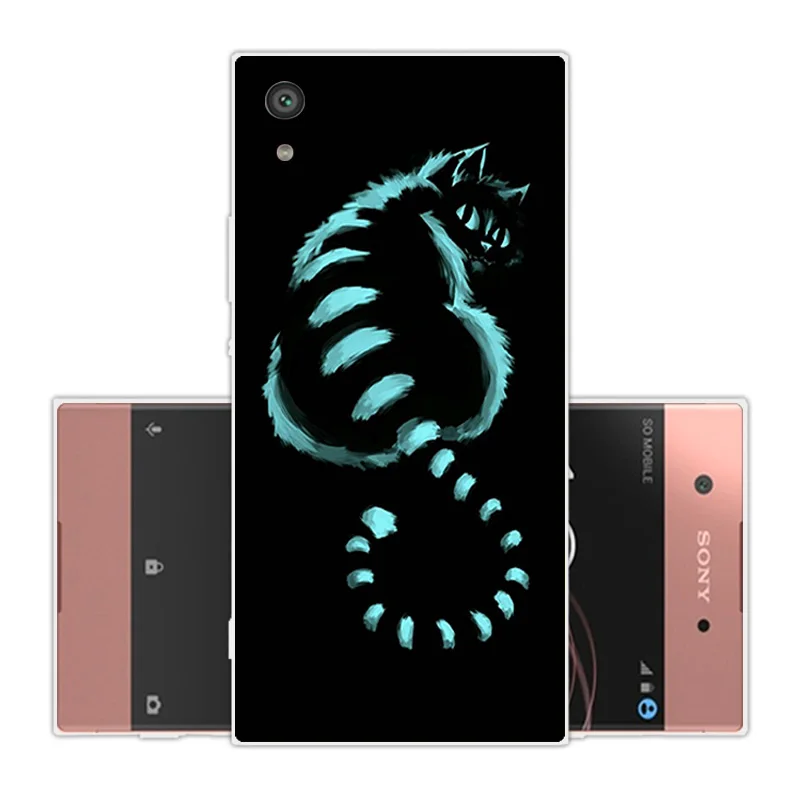 Силиконовый чехол для Sony Xperia XA1 G3121 G3112 G3123 G3116 с двойной задней крышкой прозрачный