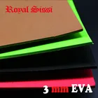 Пенопластовая бумага, 12 цветов, толщина 3 мм, квадратный плавающий лист для ловли рыбы, материал для завязывания мухи, корпус для крикета багов