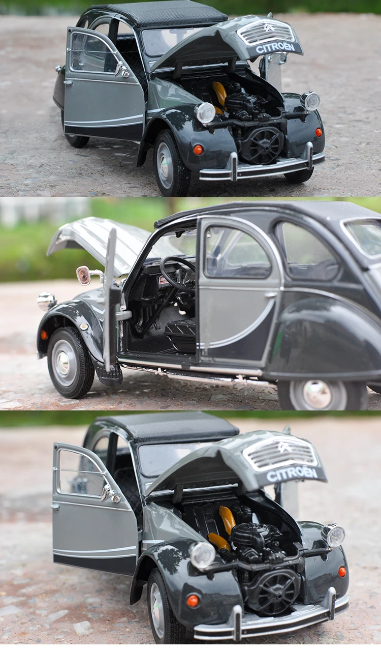 Мы lly 1:24 Citroen 2CV 6 Charleston бутик сплав автомобиль игрушки для детей Детские игрушки Подарочная модель