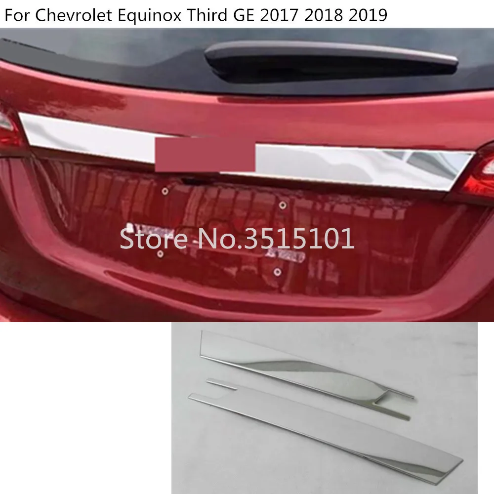 Автомобильная задняя дверь лицензия бампер рамка накладка лампа части багажника