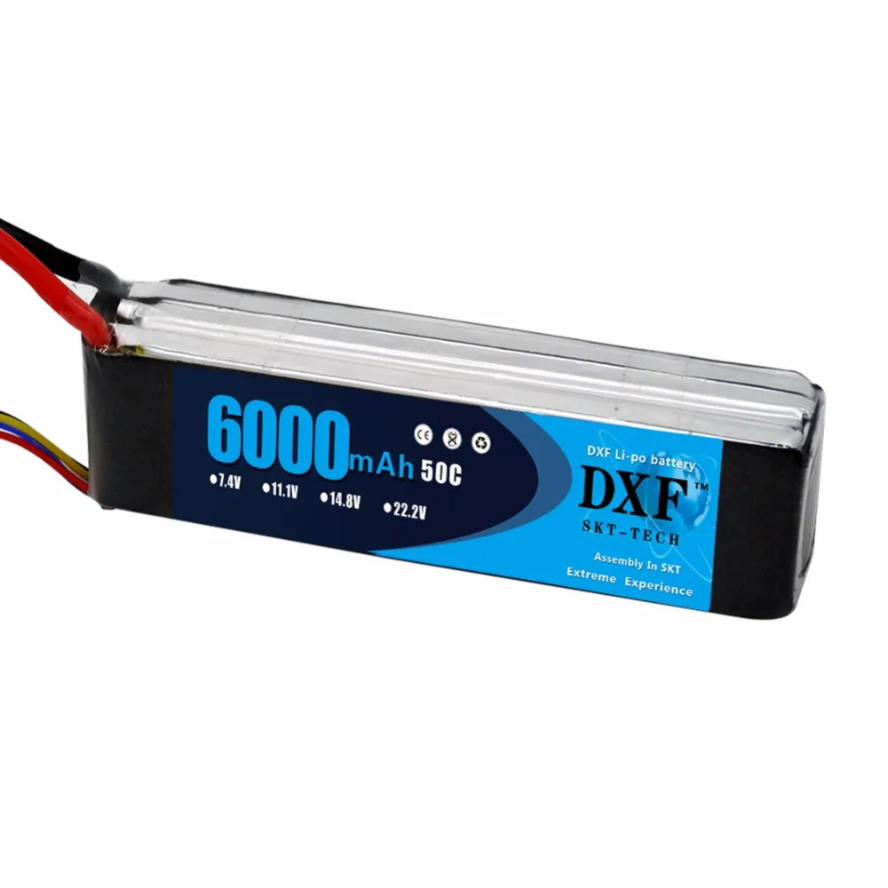 DXF 3s 11 1 V 6000mAh 50C Max 100C RC Lipo батарея для TRX Car Boat Helicopter Rremote Control Batteria|lipo battery 3s|lipo battery11.1v
