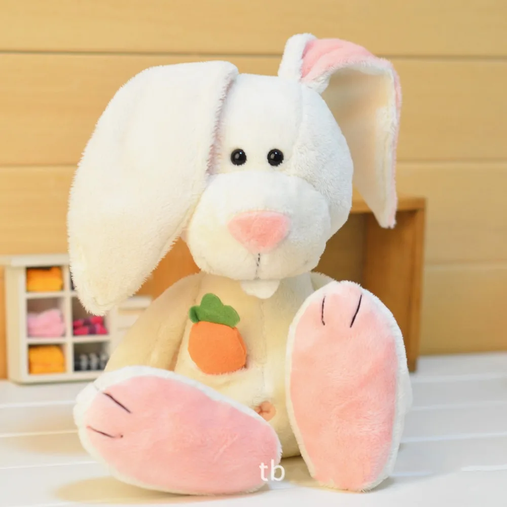 50 cm white rabbit plush doll radish boutique toy for children. | Игрушки и хобби