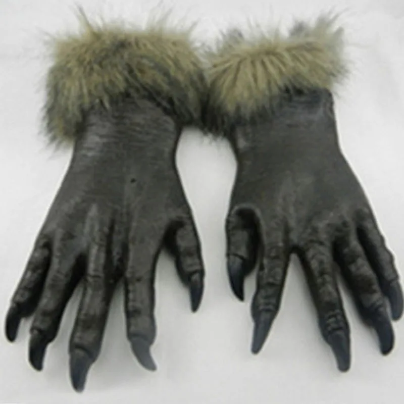 Animal Wolf Claw Gloves for Adult Wrist Fancy Dress Cosplay Costume Party Decorations s Carnival Props Halloween|gloves for|gloves glovesgloves claw