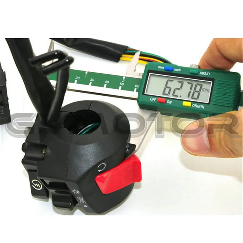 Переключатель сигнала поворота для мотоцикла Универсальный хромированный