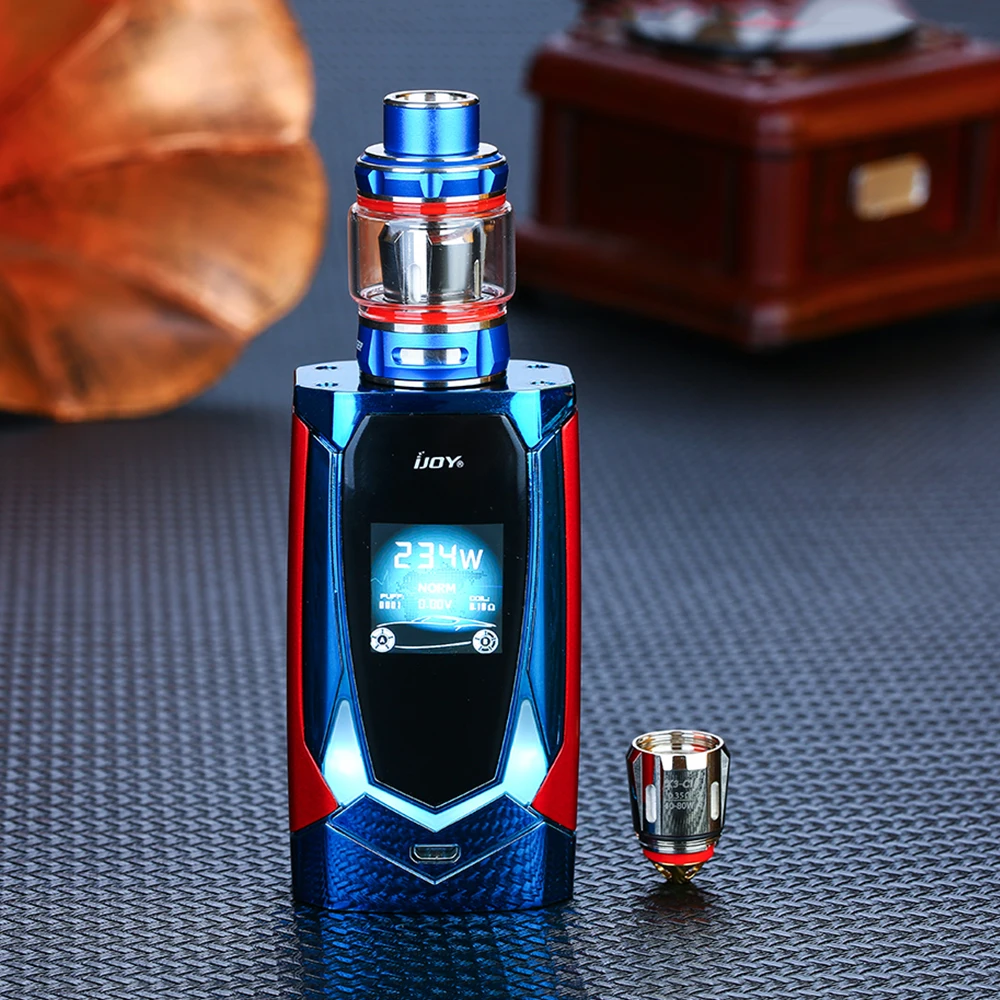 Электронная сигарета IJOY Avenger 270 234 Вт с голосовым управлением баком 3 2 мл
