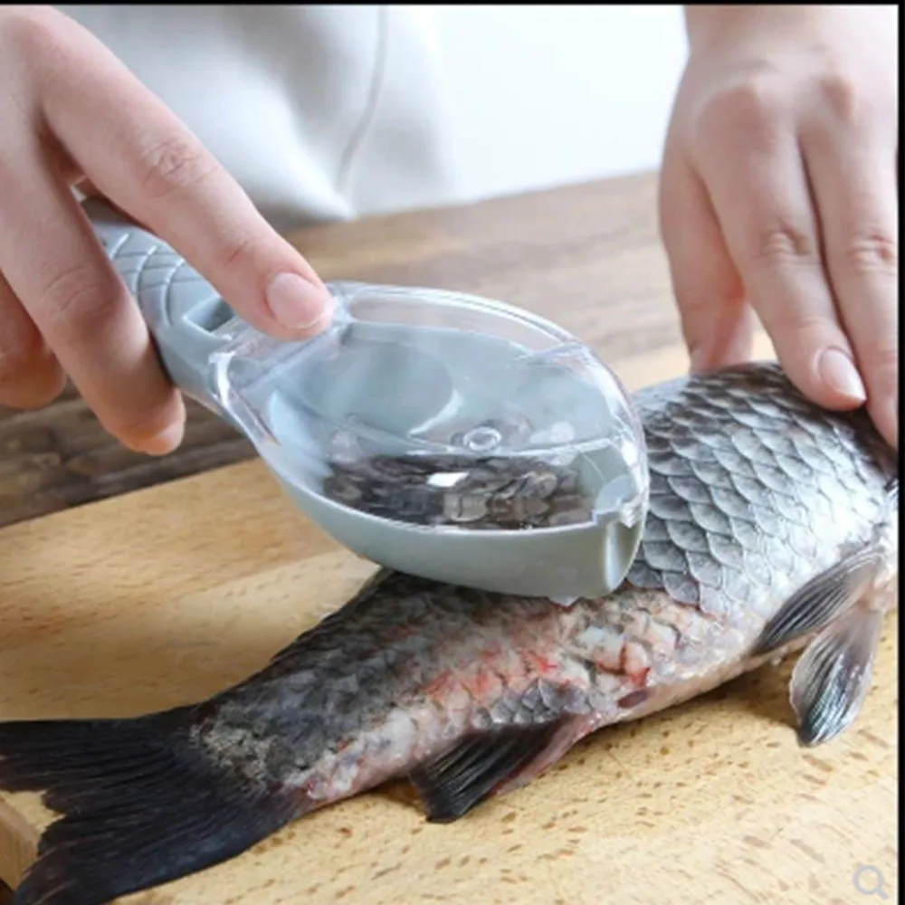 

Fish skin brush scraping scale brush brush quickly remove fish knife cleaning peeler scraper scraper kitchen supplies