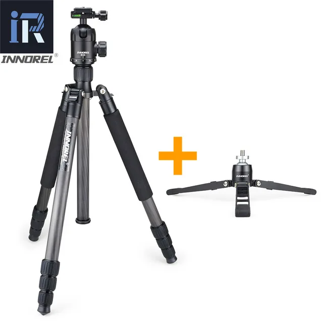 INNOREL RT70C штатив из углеродного волокна монопод Портативный 15 кг медведь DSLR видео цифровая камера штатив Стенд Профессиональный для Nikon Canon - Цвет: RT70Ctripodw50 leg