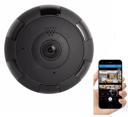 V380 HD 960 P/1080 P VR WI FI IP Камера 2.0MP Поддержка Max 64 ГБ TF карты p2P двухстороннее аудио IR 360