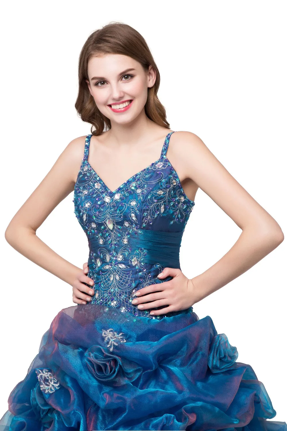 Женское винтажное платье ANGELSBRIDEP синее пикантное платье-корсет на тонких