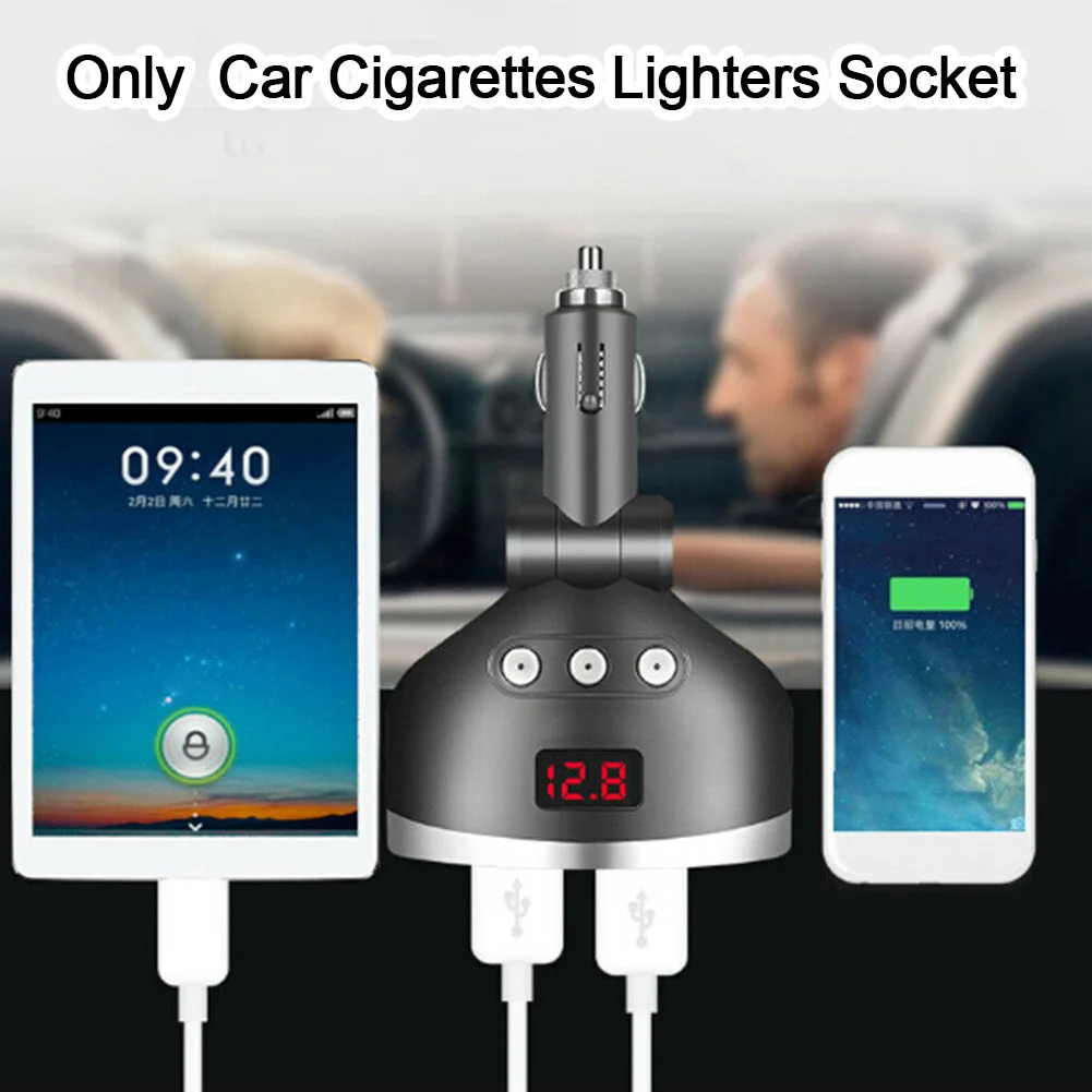 3 способа автомобиля Универсальный USB Зарядное устройство для сигарет розетка