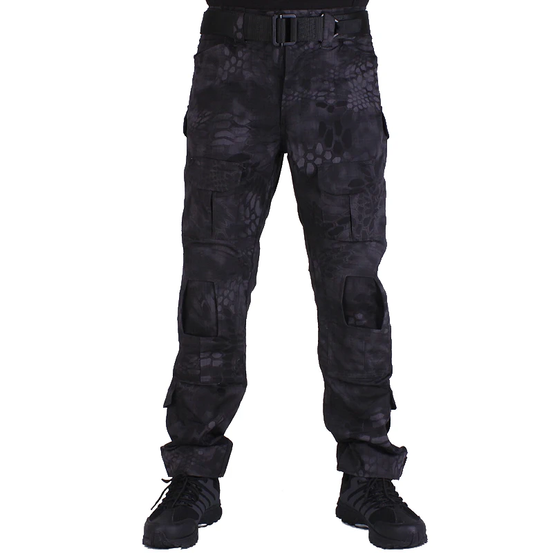 Охотничьи камуфляжные брюки tactische Broek TYP broek en kniebeschermers военная игра косплей