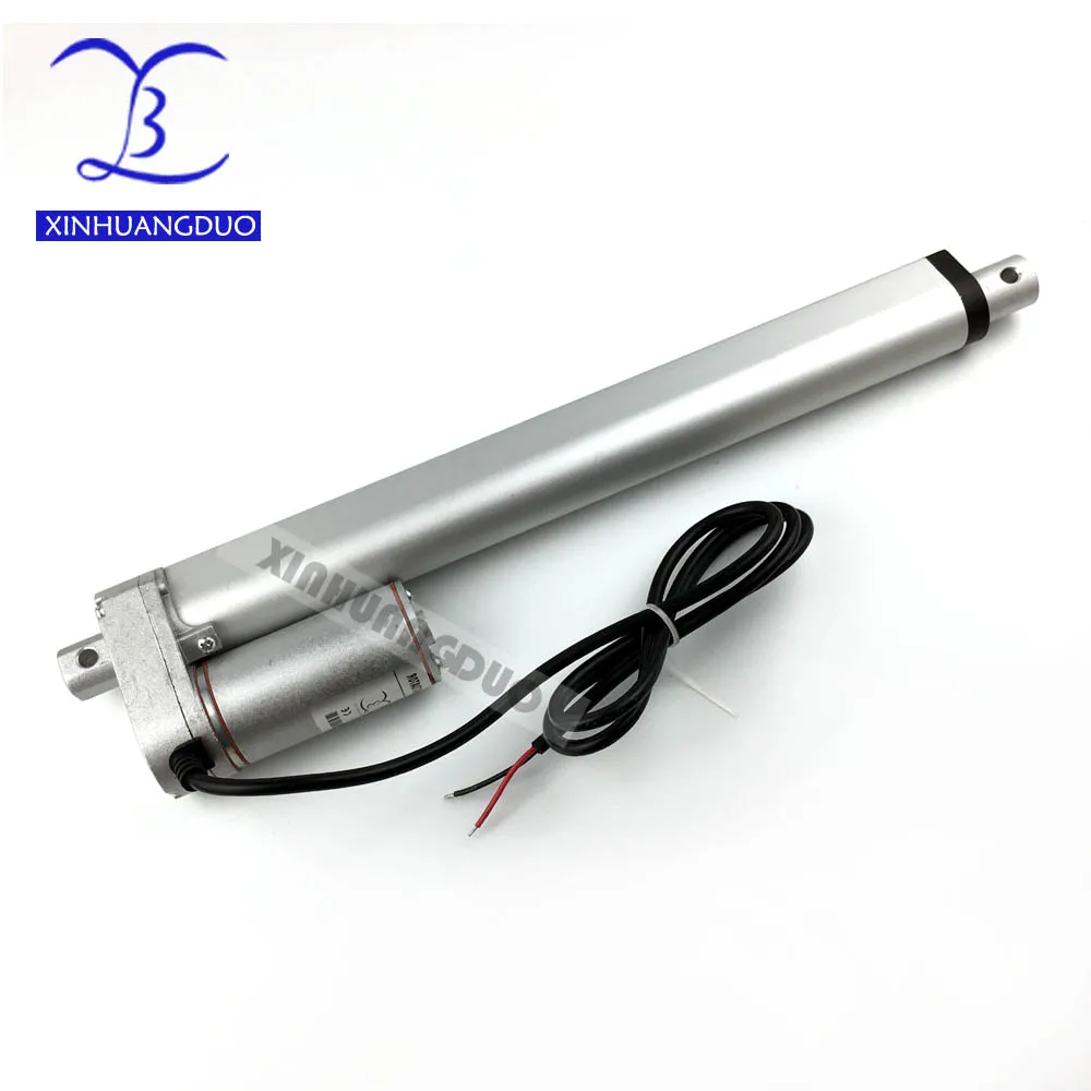 12v/24v 550 мм/16 дюймов ход 60N 900N /198LBS микро линейный привод электрический ТВ Лифт