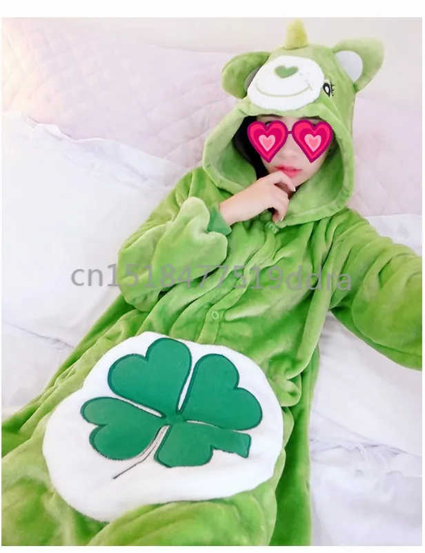 Медведь животных для взрослых Пижама Косплэй костюм мужчина и женщина пижама