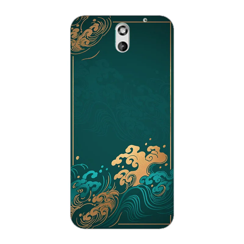 Милые модные цветок чехол для HTC Desire 610 чехол с принтом чехол для телефона Fundas Coque матовая животных в виде ракушки - Цвет: A147