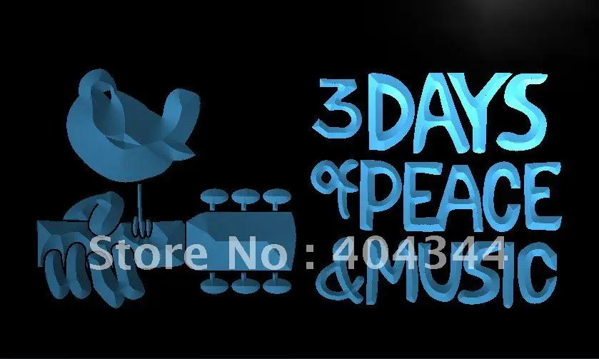 

LF169- WOODSTOCK Upstate 69 Bar Pub LED Neon Light Sign home decor crafts