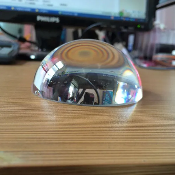 

60mm 50pcs Dome Paperweight Magnifying Glass Paperweight Clear Paperweight Glass As Desk Decoration