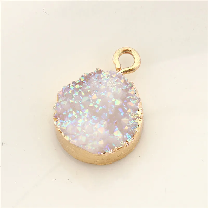 2 шт. круглые нестандартные полимерные браслеты соединители Подвески Diy