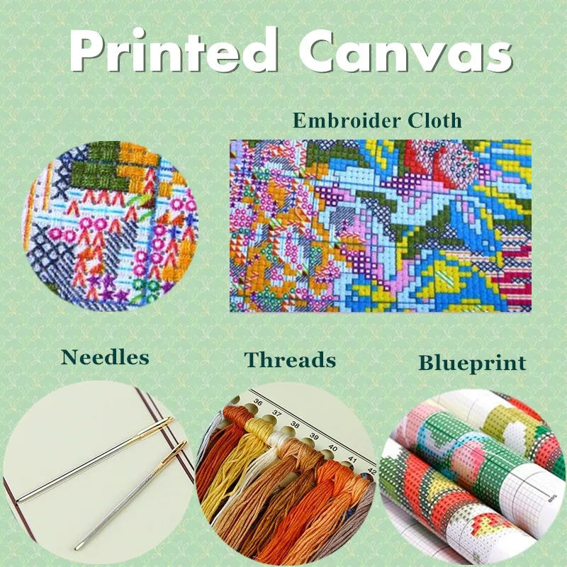 Деревенские кабины вышивка крестиком пейзаж Настенный декор Набор для вышивки