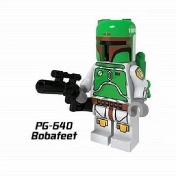 Строительные блоки зеленый Bobafeet облако Obi-Wan модель Рыцарь Воин Ситхов Дарт Мол C3PO Анакин рябина кирпичи фигурки Детские игрушки - Цвет: PG640 Without Box