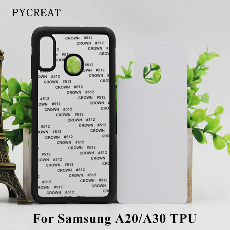 Чехол 2D из ТПУ для Samsung Galaxy A10 A20 A40 A50 A70 резиновый чехол с сублимационной печатью