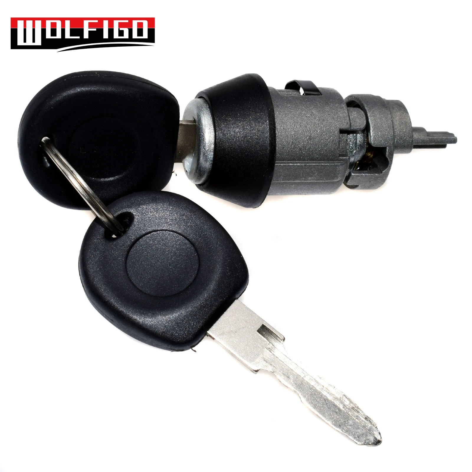 WOLFIGO NEW for VW Beetle 1971-Up Ignition Switch Key& Lock Cylinder Bug for T3 Ghia Bus 191905855,357905855B