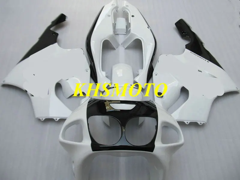 Белый черный комплект обтекателей для KAWASAKI Ninja ZX7R 96 97 98 99 00 01 02 03 1996 1999 2003 из абс +