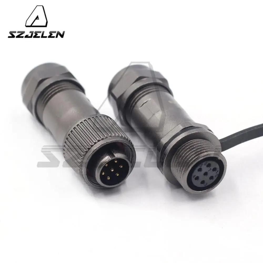 WEIPU ST12 series 7pin Waterproof Connector Plug and Socket IP67 LED Power Industrial Automotive | Обустройство дома