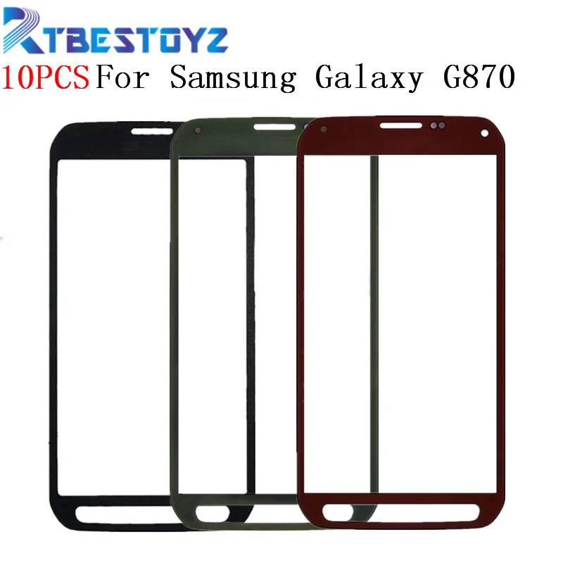 RTBESTOYZ 10 шт. 5 1 дюймовый сенсорный экран Сменное стекло для Samsung Galaxy S5 Active G870A G870